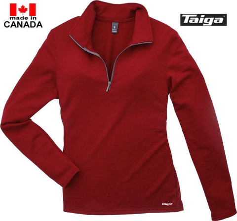 Merino-260 Zip Shirt (Women's) - 10% Discount for 2 or more - Taiga Works